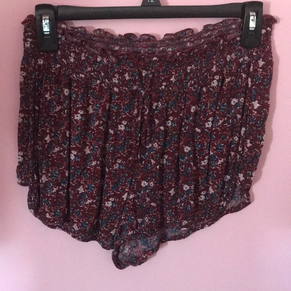 Floral American eagle shorts